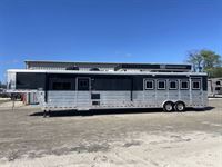 2011 5 horse Bloomer 5 Horse Reverse Load 15' Outlaw Conversions