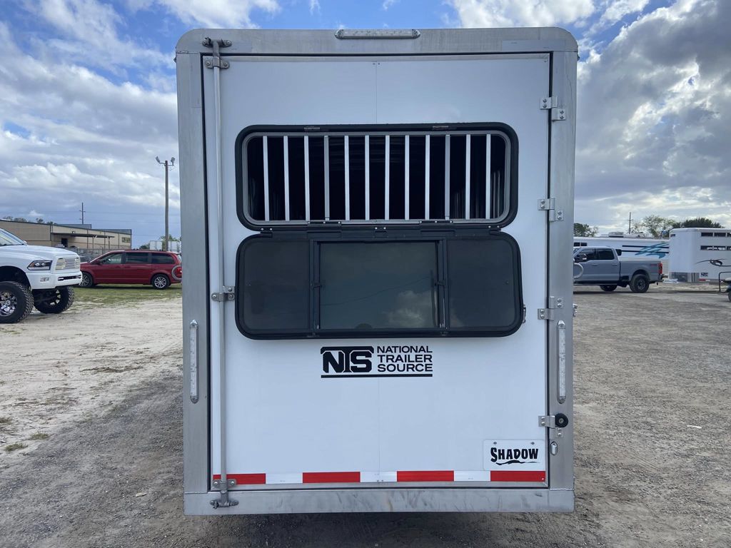 2023 Shadow 4 horse gooseneck trailer