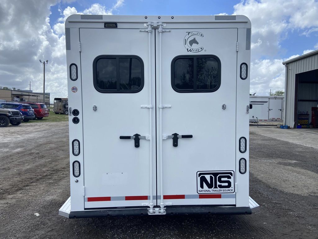 2026 Trails West 3 horse gooseneck trailer