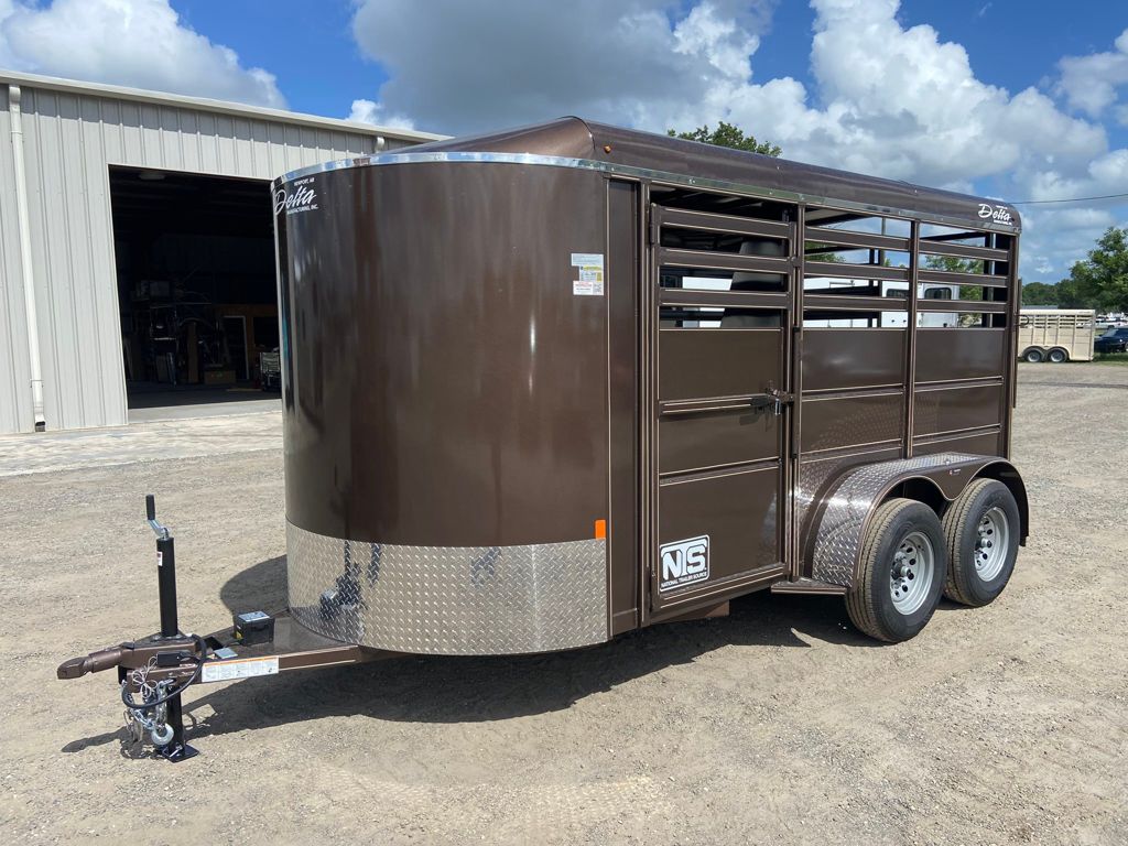 2026 Delta 2 horse bumper pull trailer