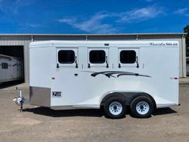 2027 3 horse Trails West 3 Horse Slant Load Bumper Pull Trailer