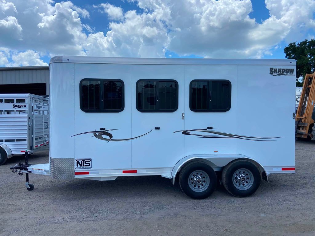 2027 Shadow 3 Horse Slant Load Bumper Pull Trailer