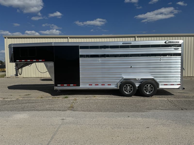 2025 Cimarron 20' Livestock Gooseneck Trailer
