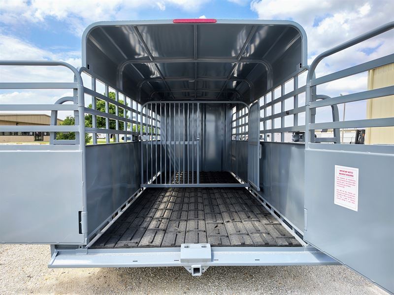 2025 Big Bend 20' livestock gooseneck trailer