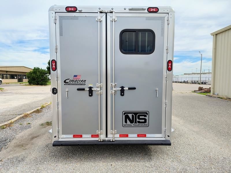 2026 Cimarron 3 horse bumper pull trailer