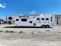 2026 3 horse Lakota Trailers Charger 3 Horse with 15' Living Quarters