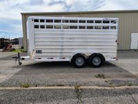 2025  horse Bar-M 16' Livestock Bumper Pull Trailer