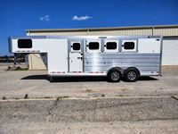 2026 4 horse Cimarron 4 Horse Gooseneck Trailer