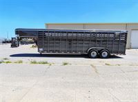 2025  horse Delta 24' Livestock Gooseneck Trailer