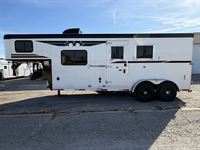 2026 2 horse Bison Ranger 2 Horse 6' Living Quarters