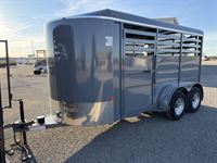 2026 2 horse Delta 2 Horse Bumper Pull Trailer