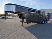 2026 Stock horse Delta 20' Livestock Gooseneck Trailer