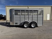 2026 Stock horse Delta 14' Livestock Bumper Pull Trailer