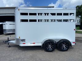 2026 2 horse Bar-M 2 Horse Slant Load Bumper Pull Trailer