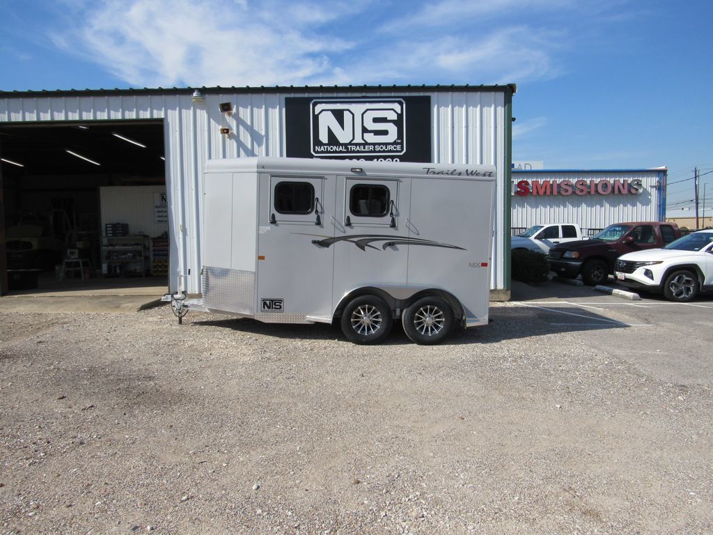 2026 Trails West 2 Horse Slant Load Bumper Pull Trailer
