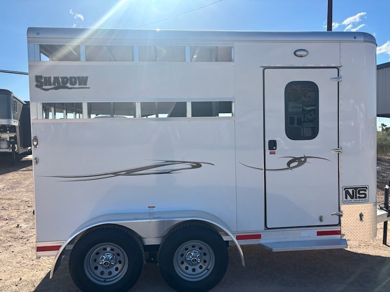 2026 Shadow 2 horse bumper pull trailer