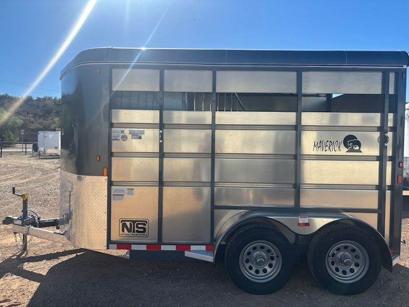 2026 Maverick 2 Horse Bumper Pull Trailer