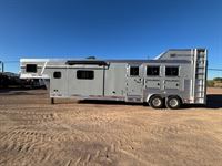 2026 3 horse SMC Patriot 3 Horse 14' Living Quarters
