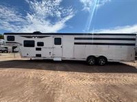 2026 Stock horse Bison Trail Hand 16' Livestock 9' Living Quarters