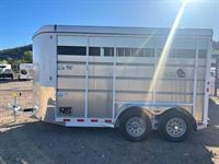 2025 2 horse Maverick 2 Horse Bumper Pull Trailer