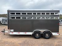 2026 3 horse Bar-M 3 Horse Bumper Pull Trailer