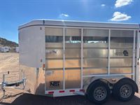 2026 2 horse Maverick 2 Horse Bumper Pull Trailer