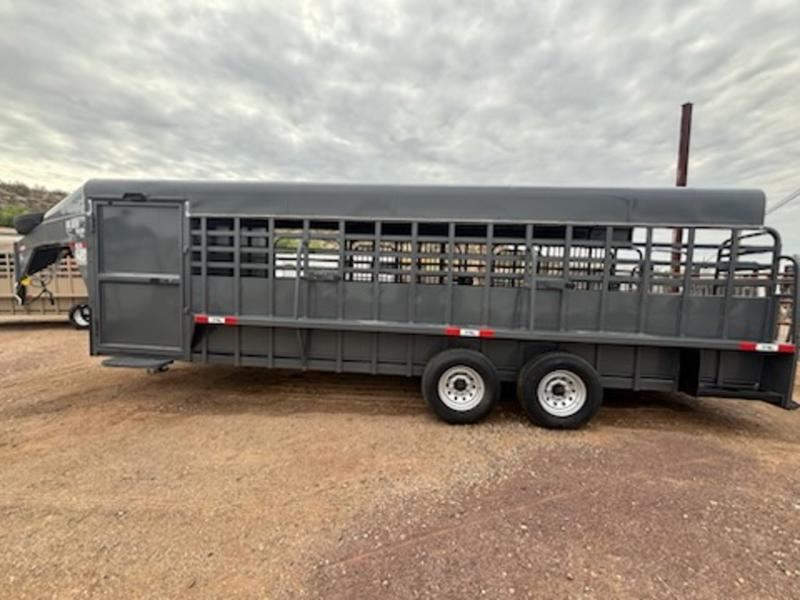 2025 Big Bend 24' Livestock Gooseneck Trailer
