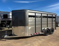 2026 3 horse Maverick 3 Horse Bumper Pull Trailer