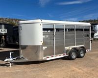 2026 3 horse Maverick 3 Horse Bumper Pull Trailer
