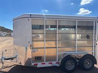 2026 2 horse Maverick 2 Horse Bumper Pull Trailer