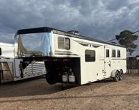 2026 3 horse Bison Ranger 3 Horse 8' Living Quarters