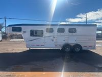 2023 3 horse Trails West 3 Horse Gooseneck Trailer