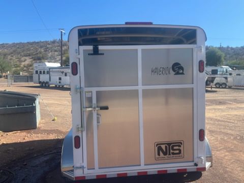 2026 Maverick 2 Horse Bumper Pull Trailer