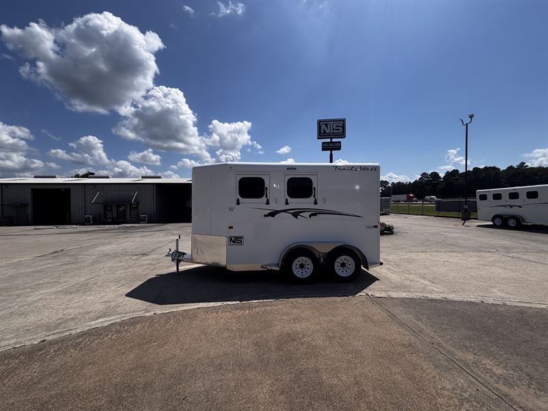2026 Trails West 2 Horse Bumper Pull Trailer