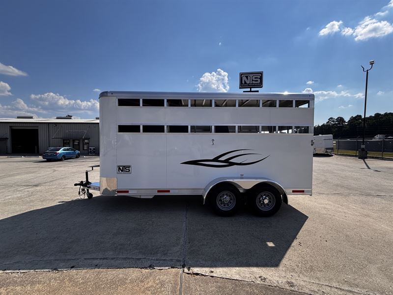 2026 Shadow 3 horse bumper pull trailer