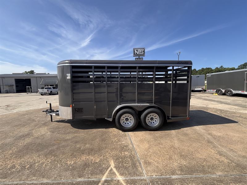 2025 Delta 16' Livestock Bumper Pull Trailer