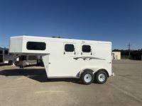 2026 2 horse Trails West 2 Horse Gooseneck Trailer