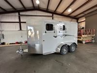2026 2 horse Trails West 2 Horse Bumper Pull Trailer