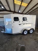 2026 2 horse Trails West 2 Horse Bumper Pull Trailer