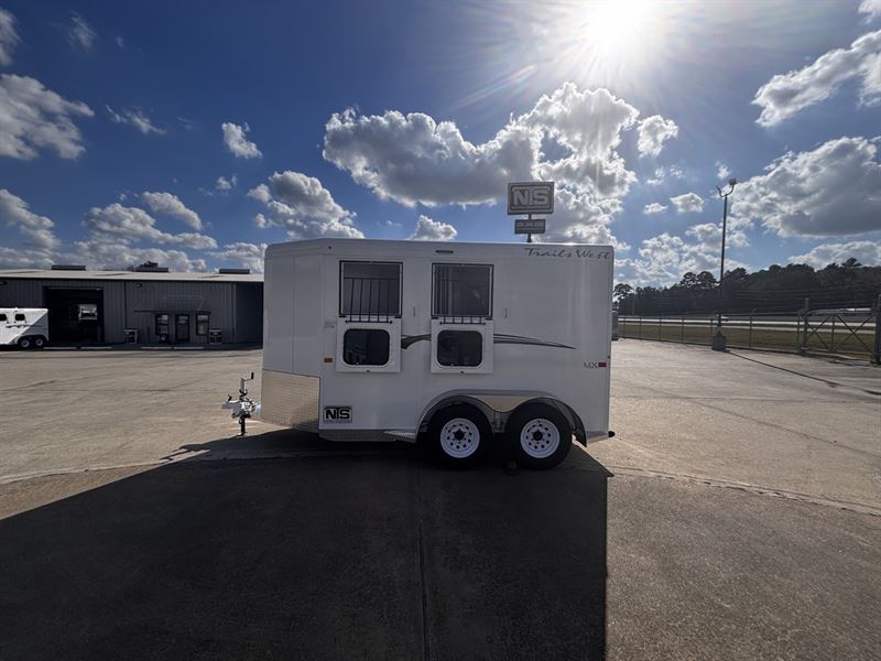 2026 Trails West 2 horse bumper pull trailer