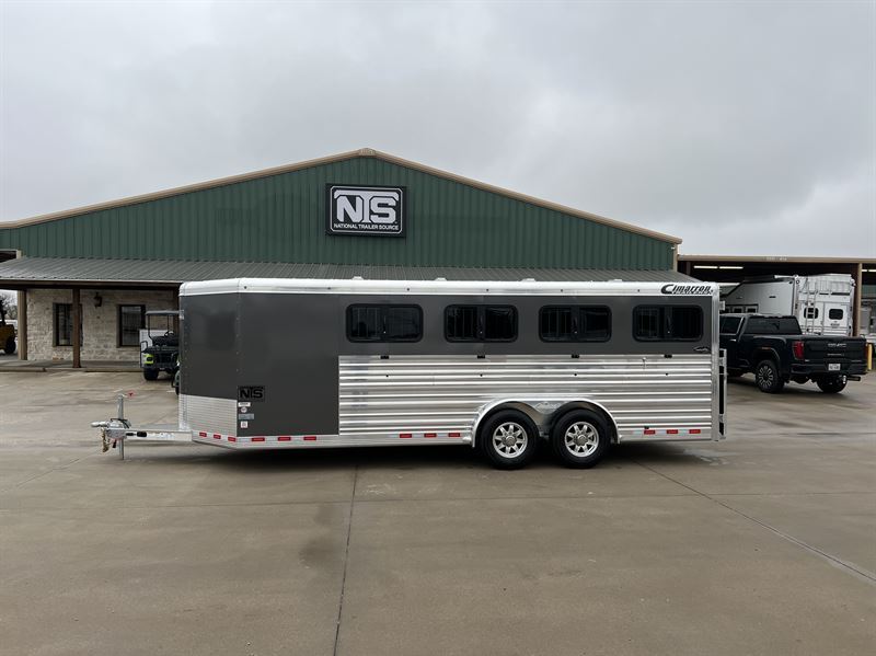 2025 Cimarron 8 Pen Livestock Bumper Pull Trailer