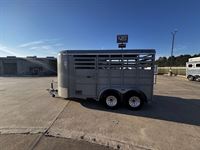 2026 2 horse Delta 2 Horse Bumper Pull Trailer