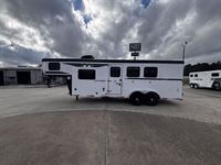 2026 3 horse Bison Ranger 3 Horse 6' Living Quarters