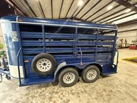 2018 Stock horse WW 14' Livestock Bumper Pull Trailer