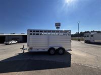 2026 Stock horse Bar-M 16' Livestock Bumper Pull Trailer
