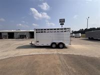 2025 Stock horse Bar-M 16' Livestock Bumper Pull Trailer