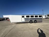 2026 Stock horse Cimarron 10 Pen Livestock Gooseneck Trailer