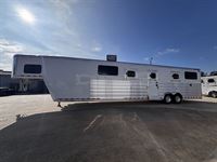 2026 6 horse Cimarron 6 Horse Straight Load Gooseneck Trailer