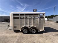 2025 Stock horse Delta 14' Livestock Bumper Pull Trailer