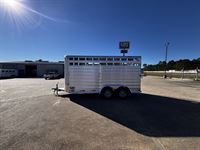 2026 Stock horse Bar-M 16' Livestock Bumper Pull Trailer